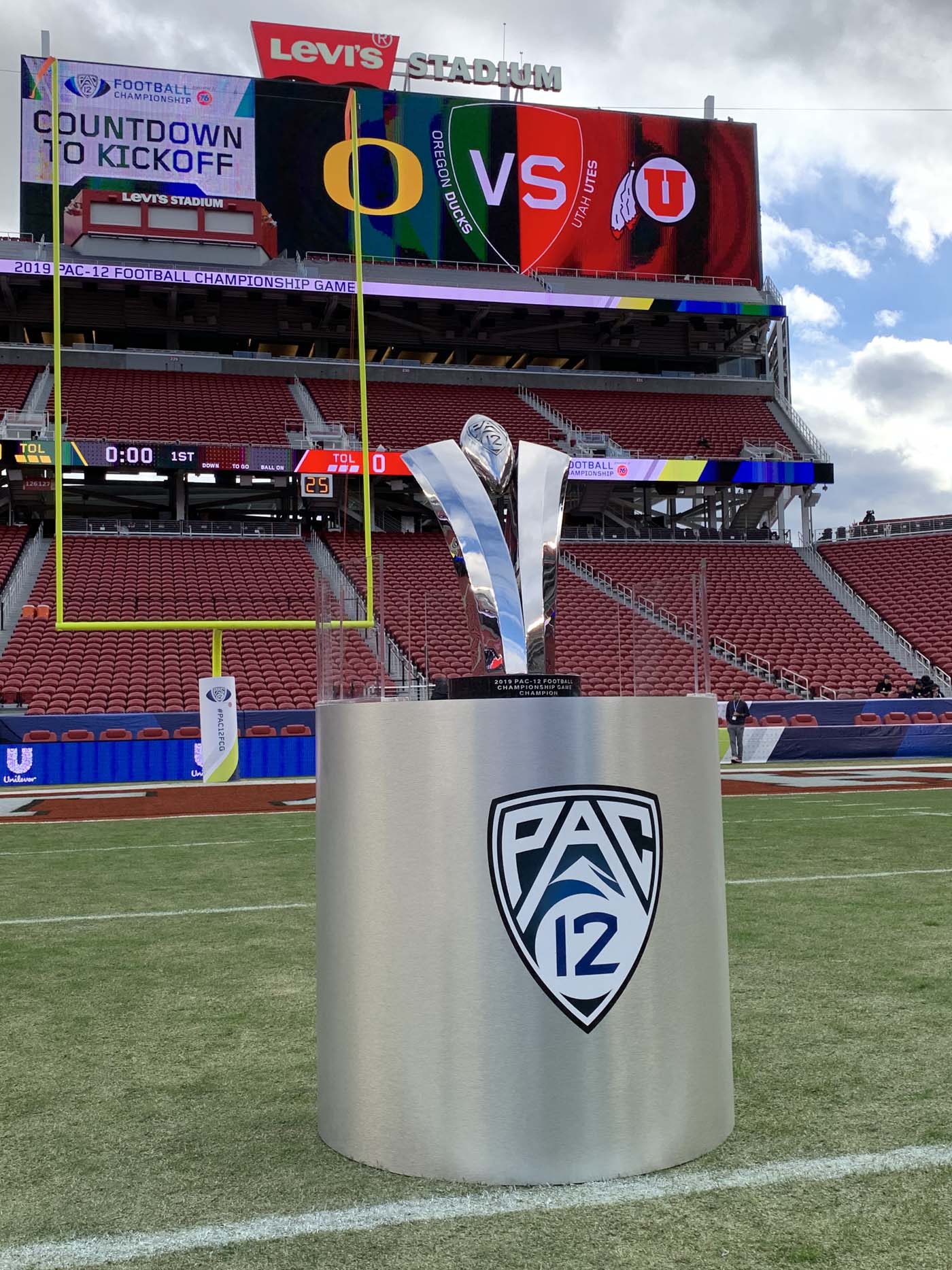 Production Theory Pac-12 Trophy Fabrication